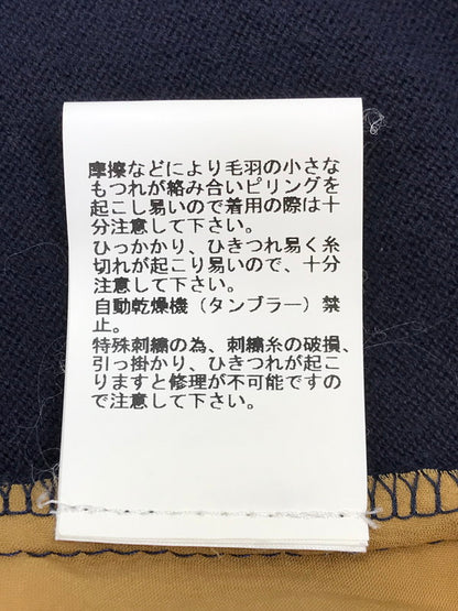 【中古品】【レディース】 16SS DOCKING CARDIGAN AUQ1901 16年春夏 ドッキング カーディガン トップス 168-251115-rt-18-tag サイズ：2 カラー：ネイビー 万代Net店
