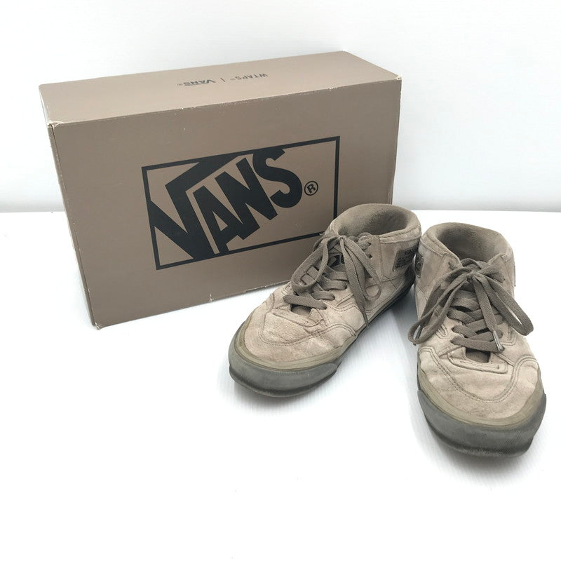 【中古品】【メンズ】 WTAPS ダブルタップス × VANS バンズ コラボ VAULT UA OG HALF CAB LX VN0A3DP6BMD1 ヴォールト UA OG ハーフキャブスニーカー 靴 162-251110-rt-07-tag サイズ：28cm US10 カラー：ブラウン系 万代Net店