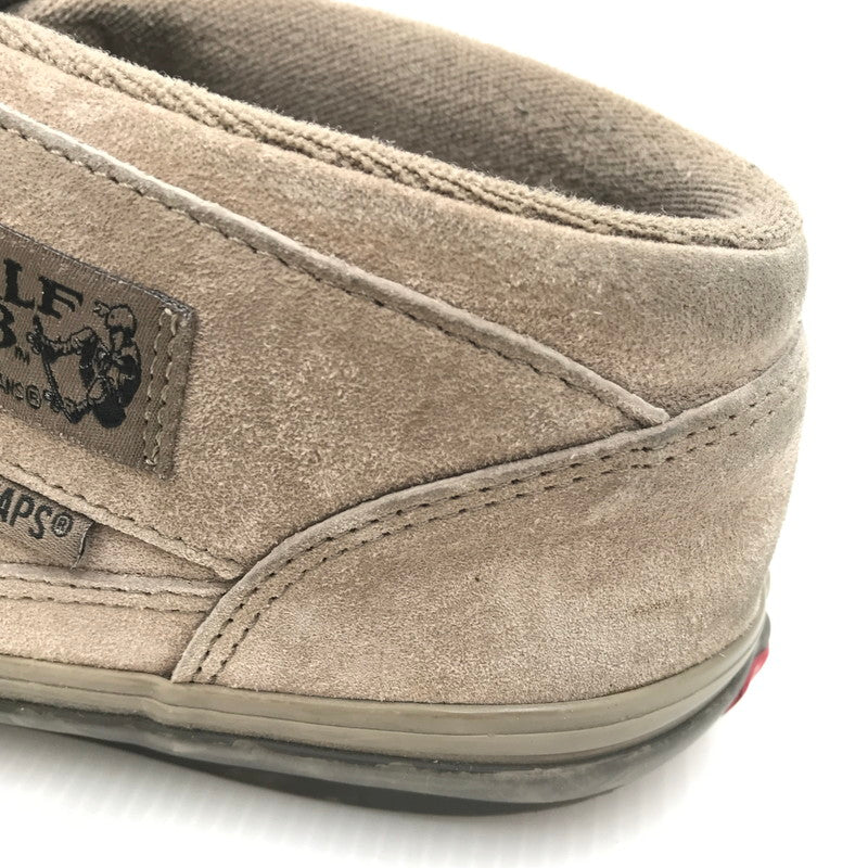 【中古品】【メンズ】 WTAPS ダブルタップス × VANS バンズ コラボ VAULT UA OG HALF CAB LX VN0A3DP6BMD1 ヴォールト UA OG ハーフキャブスニーカー 靴 162-251110-rt-07-tag サイズ：28cm US10 カラー：ブラウン系 万代Net店
