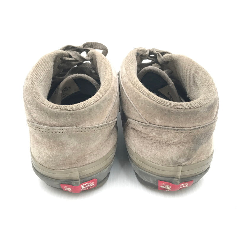 【中古品】【メンズ】 WTAPS ダブルタップス × VANS バンズ コラボ VAULT UA OG HALF CAB LX VN0A3DP6BMD1 ヴォールト UA OG ハーフキャブスニーカー 靴 162-251110-rt-07-tag サイズ：28cm US10 カラー：ブラウン系 万代Net店