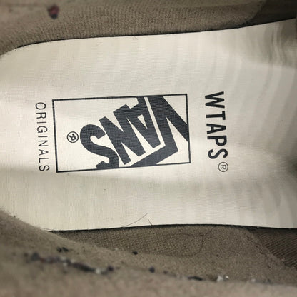 【中古品】【メンズ】 WTAPS ダブルタップス × VANS バンズ コラボ VAULT UA OG HALF CAB LX VN0A3DP6BMD1 ヴォールト UA OG ハーフキャブスニーカー 靴 162-251110-rt-07-tag サイズ：28cm US10 カラー：ブラウン系 万代Net店