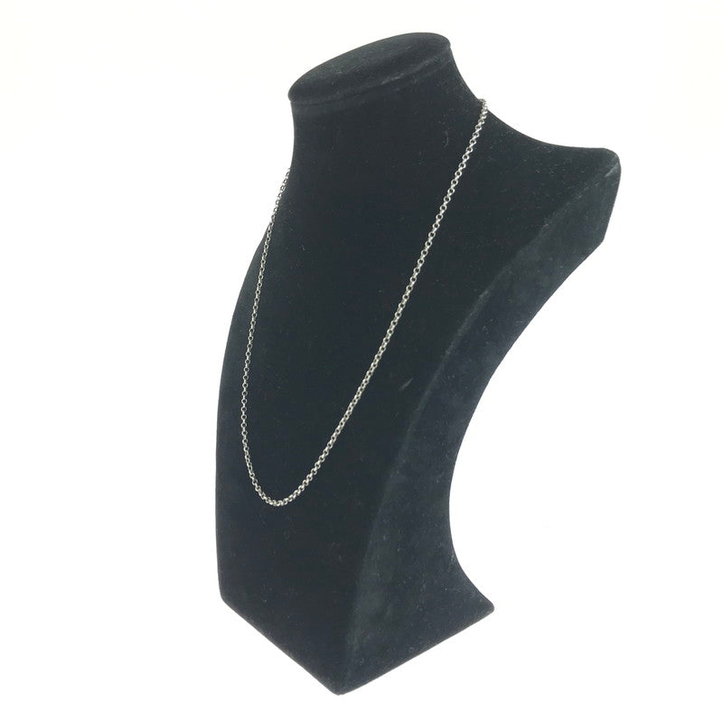 【中古品】【メンズ】 CHROME HEARTS クロムハーツ NECKLACE CHAIN ネックレスチェーン SV925 アクセサリー 190-251107-yy-23-tag カラー：シルバー 万代Net店