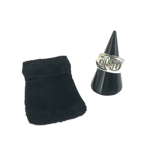 【中古品】【メンズ】 CHROME HEARTS クロムハーツ SEAL STAMP RING シール スタンプ リング 指輪 アクセサリー 190-251107-yy-22-tag カラー：シルバー 万代Net店