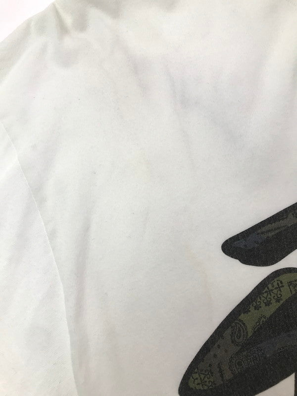 【中古品】【メンズ】 OLD STUSSY オールド ステューシー 00's LOGO L/S TSHIRT 2000年代 ロゴ 長袖Tシャツ トップス 142-260607-rt-01-tagh サイズ：XL カラー：ホワイト 万代Net店
