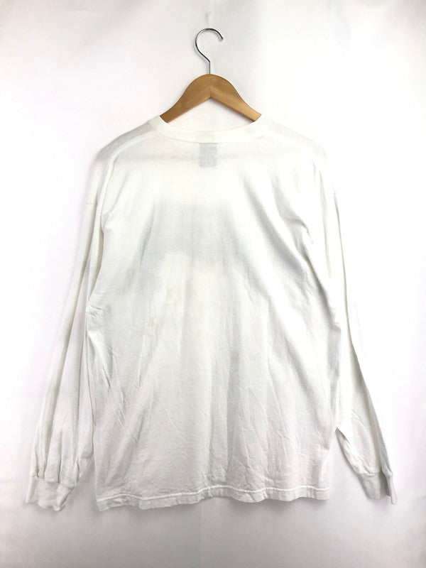 【中古品】【メンズ】 OLD STUSSY オールド ステューシー 00's LOGO L/S TSHIRT 2000年代 ロゴ 長袖Tシャツ トップス 142-260607-rt-01-tagh サイズ：XL カラー：ホワイト 万代Net店