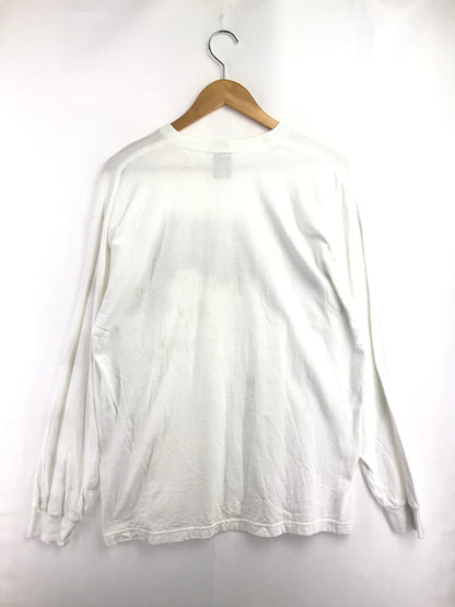 【中古品】【メンズ】 OLD STUSSY オールド ステューシー 00's LOGO L/S TSHIRT 2000年代 ロゴ 長袖Tシャツ トップス 142-260607-rt-01-tagh サイズ：XL カラー：ホワイト 万代Net店