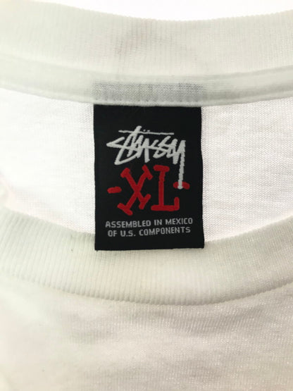 【中古品】【メンズ】 OLD STUSSY オールド ステューシー 00's LOGO L/S TSHIRT 2000年代 ロゴ 長袖Tシャツ トップス 142-260607-rt-01-tagh サイズ：XL カラー：ホワイト 万代Net店