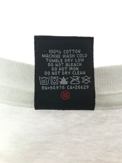 【中古品】【メンズ】 OLD STUSSY オールド ステューシー 00's LOGO L/S TSHIRT 2000年代 ロゴ 長袖Tシャツ トップス 142-260607-rt-01-tagh サイズ：XL カラー：ホワイト 万代Net店