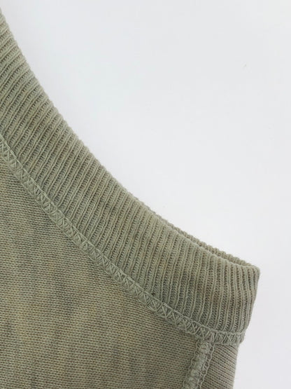 【中古品】【メンズ】 WAREHOUSE ウエアハウス U.S.ARMY MEDICAL FLOCK PRINT SWEATSHIRTS フロッキー プリント スウェットシャツ トレーナー 145-260516-na-04-tagh サイズ：40 カラー：グレー 万代Net店