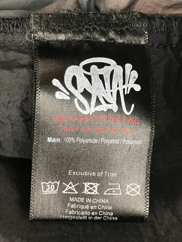 【中古品】【メンズ】 SYNA WORLD シナワールド NYLON TRACK SET UP セットアップ ナイロンジャケット パンツ 153-251115-na-10-tag サイズ：XL カラー：ブラック 万代Net店