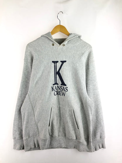 【中古品】【メンズ】 Champion チャンピオン 80's KANSAS CREW REVERSE WEAVE HOODIE 80年代 カンザス クルーネック リバースウィーブ フーディー パーカー トップス 146-251119-rt-14-tag サイズ：XXL カラー：グレー 万代Net店