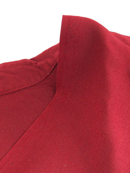 【現状渡し品】【メンズ】 McGregor マックレガー 40'S RAYON GABARDINE SHIRT 40年代 レーヨン ギャバジン シャツ 長袖シャツ 146-251109-na-12-tag サイズ：サイズ表記なし 下記参照 カラー：レッド 万代Net店