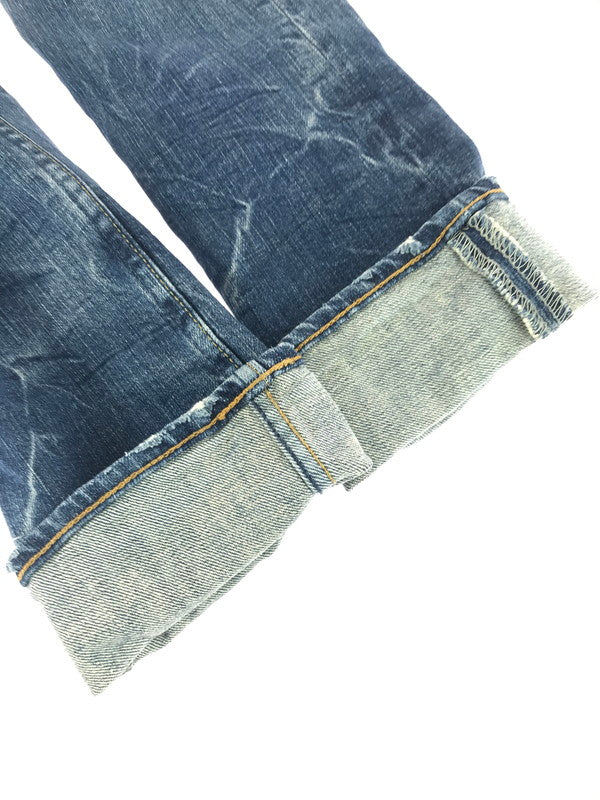 【中古品】【メンズ】 STUDS 5POCKET SKINNY DENIM7PANTS 2AP-5631 スタッズ 5ポケット スキニー デニム パンツ 151-251130-rt-06-tag サイズ：XXS カラー：インディゴ 万代Net店