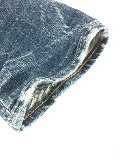 【中古品】【メンズ】 STUDS 5POCKET SKINNY DENIM7PANTS 2AP-5631 スタッズ 5ポケット スキニー デニム パンツ 151-251130-rt-06-tag サイズ：XXS カラー：インディゴ 万代Net店