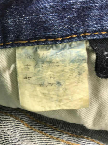 【中古品】【メンズ】 STUDS 5POCKET SKINNY DENIM7PANTS 2AP-5631 スタッズ 5ポケット スキニー デニム パンツ 151-251130-rt-06-tag サイズ：XXS カラー：インディゴ 万代Net店
