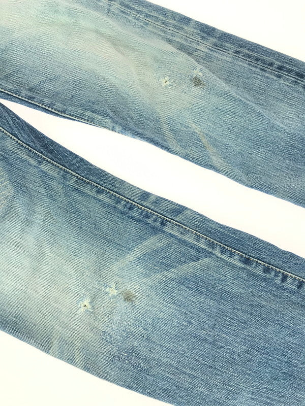 【現状渡し品】【メンズ】 HYSTERIC GLAMOUR ヒステリックグラマー STUDS 5POCKET SKINNY DENIM PANTS 2AP-5013 スタッズ 5ポケット スキニー デニム パンツ 151-251130-rt-07-tag サイズ：S カラー：インディゴ 万代Net店