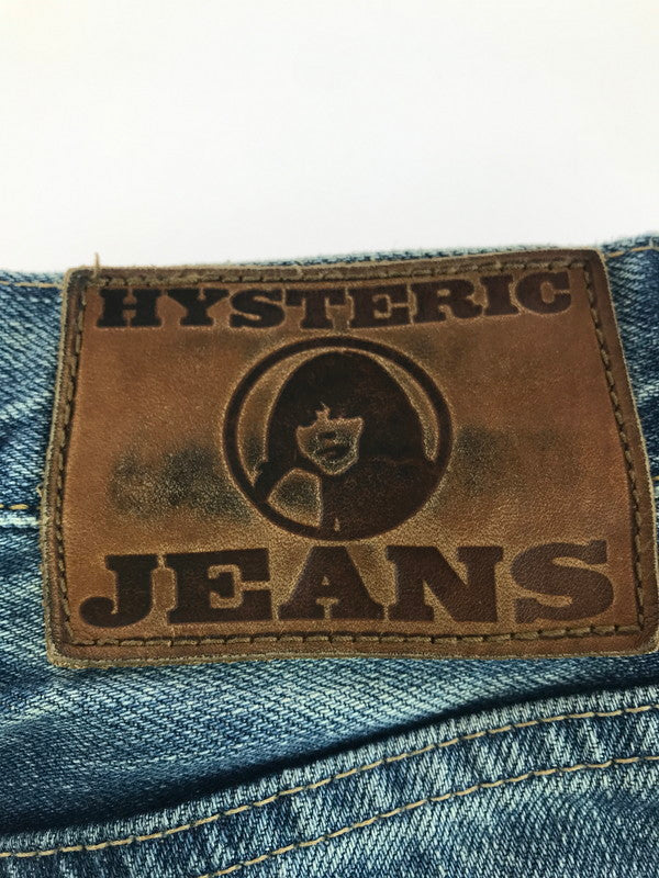 【現状渡し品】【メンズ】 HYSTERIC GLAMOUR ヒステリックグラマー STUDS 5POCKET SKINNY DENIM PANTS 2AP-5013 スタッズ 5ポケット スキニー デニム パンツ 151-251130-rt-07-tag サイズ：S カラー：インディゴ 万代Net店