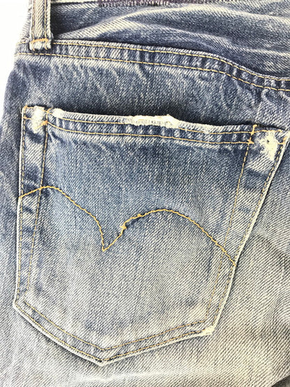 【現状渡し品】【メンズ】 HYSTERIC GLAMOUR ヒステリックグラマー STUDS 5POCKET SKINNY DENIM PANTS 2AP-5013 スタッズ 5ポケット スキニー デニム パンツ 151-251130-rt-07-tag サイズ：S カラー：インディゴ 万代Net店