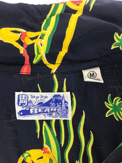 【中古品】【メンズ】 BEAMS ビームス × SUN SURF サンサーフ コラボ ALOHA SHIRT 11-01-0640-086 アロハシャツ 開襟シャツ トップス 145-251130-rt-02-tag サイズ：M カラー：マルチカラー 万代Net店