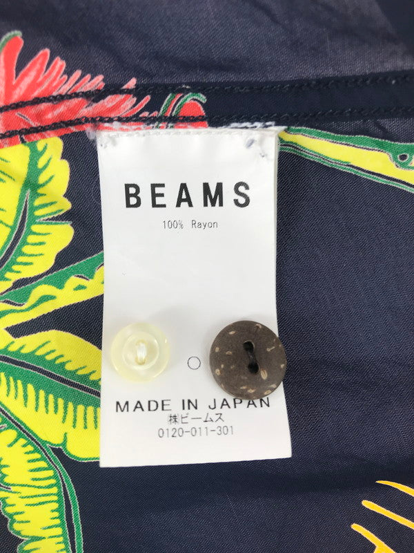 【中古品】【メンズ】 BEAMS ビームス × SUN SURF サンサーフ コラボ ALOHA SHIRT 11-01-0640-086 アロハシャツ 開襟シャツ トップス 145-251130-rt-02-tag サイズ：M カラー：マルチカラー 万代Net店