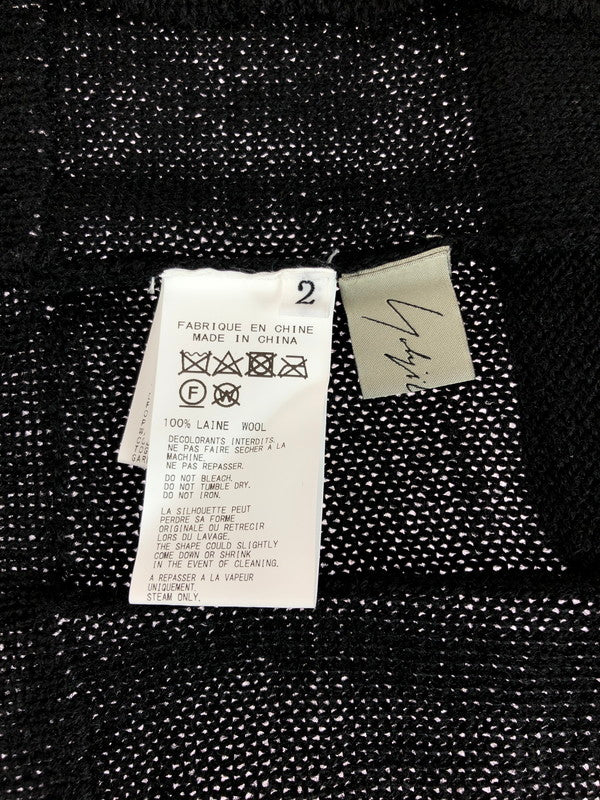 【中古品】【メンズ】 WOOL CARDIGAN FE-K36-195 ウールカーディガン 140-251109-na-04-tag サイズ：2 カラー：ブラック 万代Net店