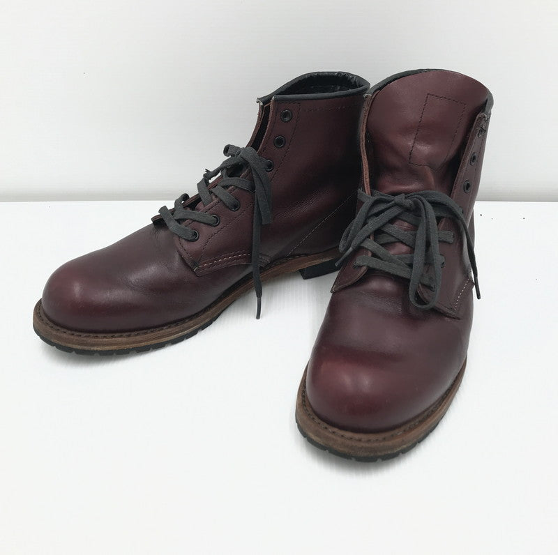 【中古品】【メンズ】 RED WING レッドウィング BECKMAN 9011 ベックマン ブーツ USA製 縦長タグ 16年製 靴 164-251112-rt-03-tag サイズ：8 1/2D カラー：ブラウン系 万代Net店