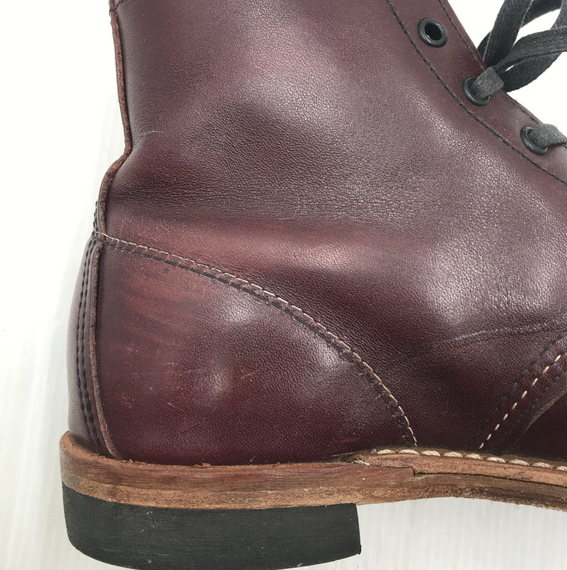 【中古品】【メンズ】 RED WING レッドウィング BECKMAN 9011 ベックマン ブーツ USA製 縦長タグ 16年製 靴 164-251112-rt-03-tag サイズ：8 1/2D カラー：ブラウン系 万代Net店