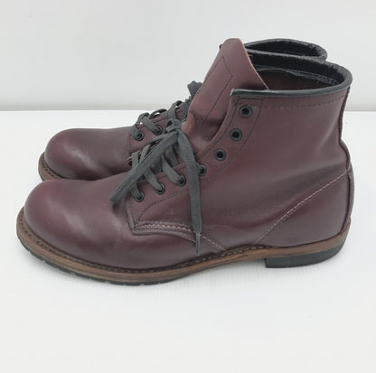 【中古品】【メンズ】 RED WING レッドウィング BECKMAN 9011 ベックマン ブーツ USA製 縦長タグ 16年製 靴 164-251112-rt-03-tag サイズ：8 1/2D カラー：ブラウン系 万代Net店