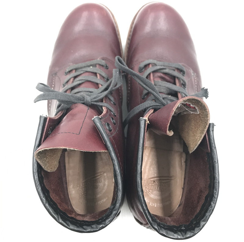 【中古品】【メンズ】 RED WING レッドウィング BECKMAN 9011 ベックマン ブーツ USA製 縦長タグ 16年製 靴 164-251112-rt-03-tag サイズ：8 1/2D カラー：ブラウン系 万代Net店