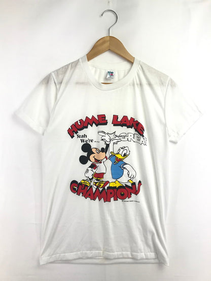 【中古品】【メンズ】 RUSSELL ラッセル 80～90's MICKEY MOUSE TEE ミッキー マウス Tシャツ USA製 ヴィンテージ トップス 146-260604-rt-23-tagh サイズ：M カラー：ホワイト 万代Net店