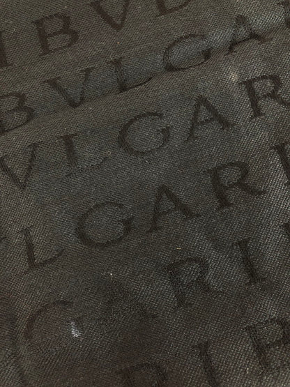 【中古品】【レディース】 BVLGARI ブルガリ LOGOMANIA CARRES ストール 183-251112-na-20-tag カラー：ブラック 万代Net店