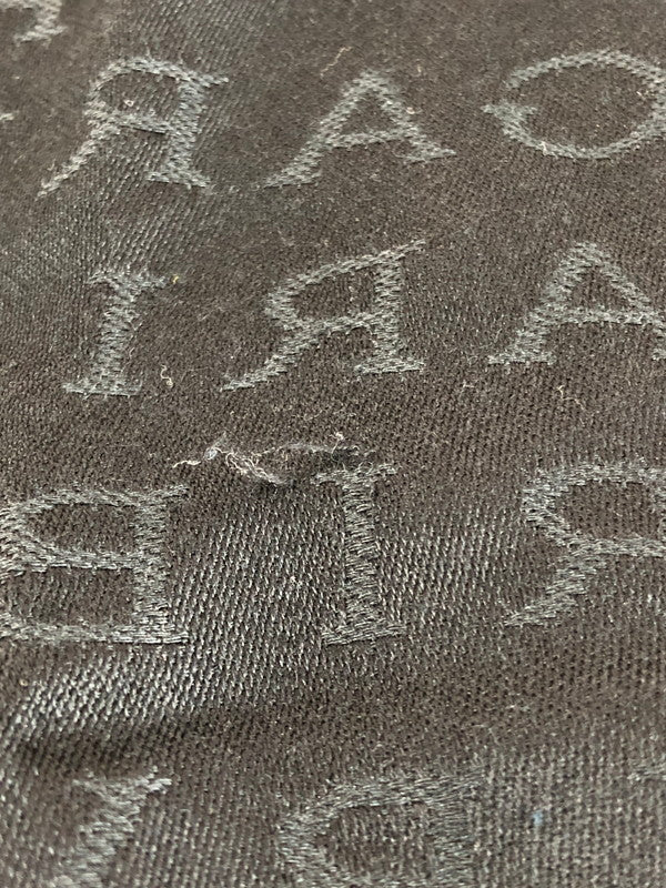 【中古品】【レディース】 BVLGARI ブルガリ LOGOMANIA CARRES ストール 183-251112-na-20-tag カラー：ブラック 万代Net店