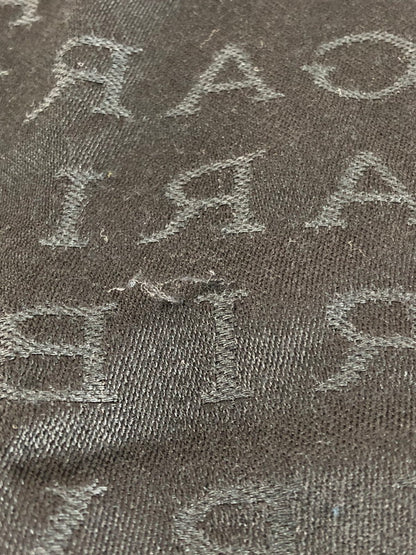 【中古品】【レディース】 BVLGARI ブルガリ LOGOMANIA CARRES ストール 183-251112-na-20-tag カラー：ブラック 万代Net店