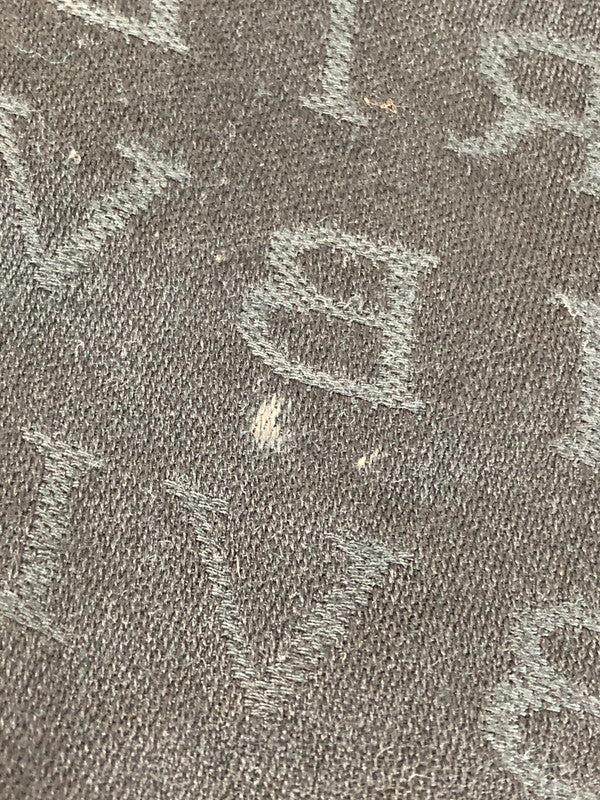 【中古品】【レディース】 BVLGARI ブルガリ LOGOMANIA CARRES ストール 183-251112-na-20-tag カラー：ブラック 万代Net店