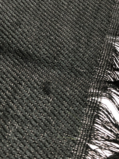 【中古品】【レディース】 BVLGARI ブルガリ LOGOMANIA CARRES ストール 183-251112-na-20-tag カラー：ブラック 万代Net店