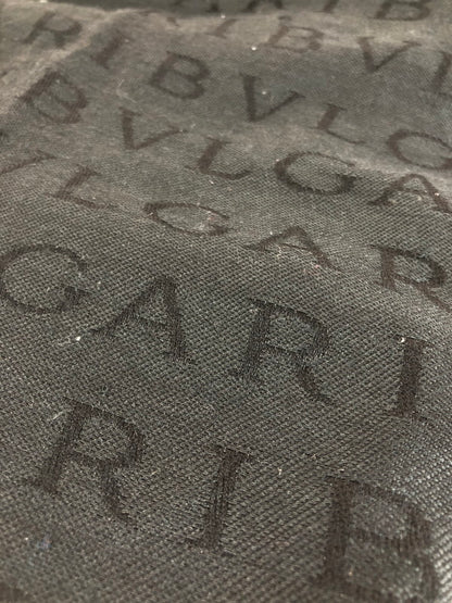 【中古品】【レディース】 BVLGARI ブルガリ LOGOMANIA CARRES ストール 183-251112-na-20-tag カラー：ブラック 万代Net店