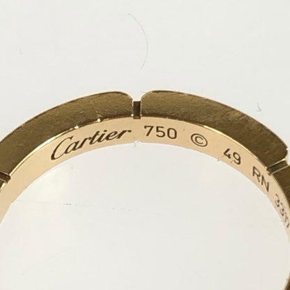 【中古品】【レディース】 CARTIER カルティエ マイヨン パンテール ウェディングリング B4080300 K18PG ダイヤモンド4石 指輪 リング アクセサリー 182-251107-yy-01-tag サイズ：49 カラー：イエローゴールド 9号 万代Net店