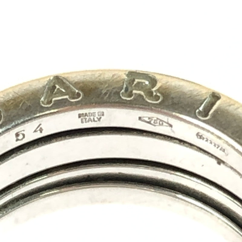 【中古品】【メンズ】 BVLGARI ブルガリ B ZERO1 RING 346583 ビー ゼロワン リング ホワイトゴールド 指輪 アクセサリー 182-251107-yy-02-tag サイズ：54 カラー：シルバー 11号 万代Net店
