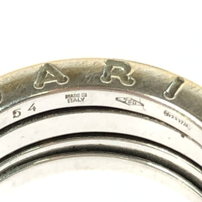 【中古品】【メンズ】 BVLGARI ブルガリ B ZERO1 RING 346583 ビー ゼロワン リング ホワイトゴールド 指輪 アクセサリー 182-251107-yy-02-tag サイズ：54 カラー：シルバー 11号 万代Net店