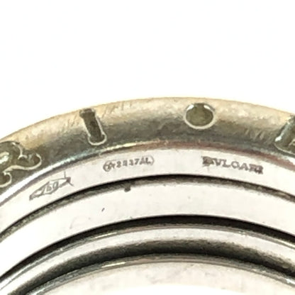 【中古品】【メンズ】 BVLGARI ブルガリ B ZERO1 RING 346583 ビー ゼロワン リング ホワイトゴールド 指輪 アクセサリー 182-251107-yy-02-tag サイズ：54 カラー：シルバー 11号 万代Net店