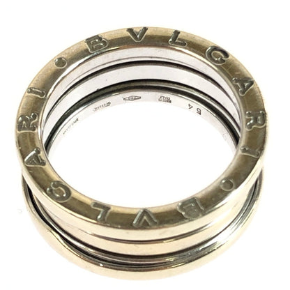 【中古品】【メンズ】 BVLGARI ブルガリ B ZERO1 RING 346583 ビー ゼロワン リング ホワイトゴールド 指輪 アクセサリー 182-251107-yy-02-tag サイズ：54 カラー：シルバー 11号 万代Net店
