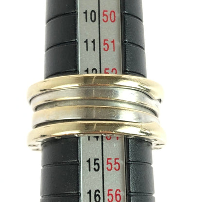 【中古品】【メンズ】 BVLGARI ブルガリ B ZERO1 RING 346583 ビー ゼロワン リング ホワイトゴールド 指輪 アクセサリー 182-251107-yy-02-tag サイズ：54 カラー：シルバー 11号 万代Net店