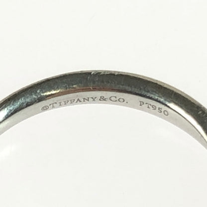 【中古品】【レディース】 TIFFANY&Co. ティファニー HARMONY BAND RING 60004581 ハーモニー バンド リング ダイヤモンド プラチナ 指輪 アクセサリー 182-251107-yy-03-tag カラー：シルバー 8号 万代Net店