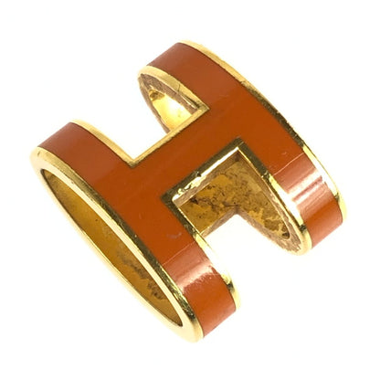 【中古品】【レディース】 HERMES エルメス POP ASH H PENDANT TOP ポップアッシュ Hロゴ ペンダントトップ アクセサリー 182-251107-yy-05-tag カラー：ゴールド/オレンジ 万代Net店