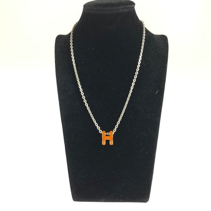 【中古品】【レディース】 HERMES エルメス POP ASH H PENDANT TOP ポップアッシュ Hロゴ ペンダントトップ アクセサリー 182-251107-yy-05-tag カラー：ゴールド/オレンジ 万代Net店