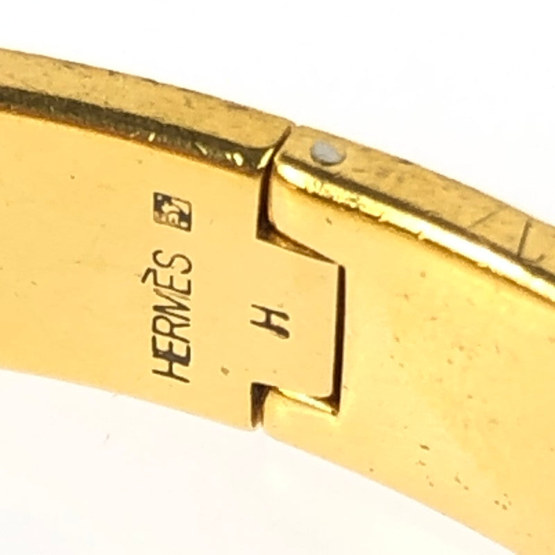【現状渡し品】【レディース】 HERMES エルメス クリックH バングル アクセサリー 182-251112-na-05-tag カラー：ゴールド/ブラック 万代Net店