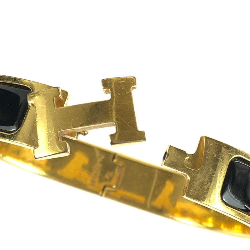 【現状渡し品】【レディース】 HERMES エルメス クリックH バングル アクセサリー 182-251112-na-05-tag カラー：ゴールド/ブラック 万代Net店