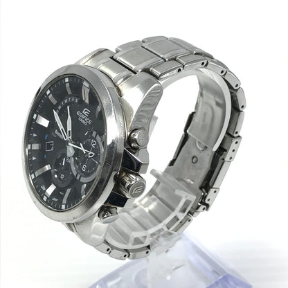 【現状渡し品】【メンズ】 CASIO カシオ EDIFICE エディフィス TOUGH SOLAR EQB-510 タフソーラー 腕時計 197-251209-na-06-tag カラー：シルバー 万代Net店