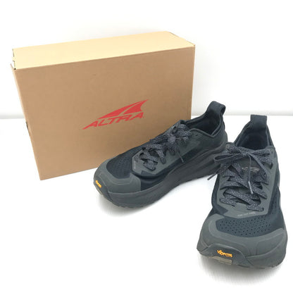 【中古品】【メンズ】 ALTRA アルトラ OLYMPUS 6 BLACK AL0A85NJ001 オリンパス シックス スニーカー 靴 162-251110-rt-05-tag サイズ：US11.5 UK 10.5 カラー：ブラック 万代Net店