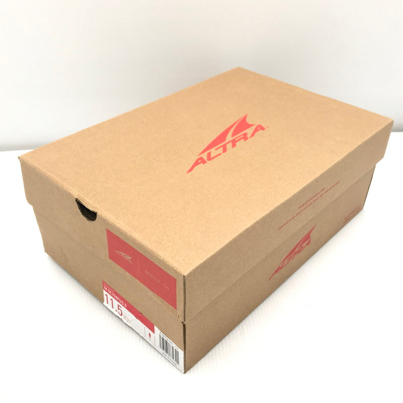 【中古品】【メンズ】 ALTRA アルトラ OLYMPUS 6 BLACK AL0A85NJ001 オリンパス シックス スニーカー 靴 162-251110-rt-05-tag サイズ：US11.5 UK 10.5 カラー：ブラック 万代Net店